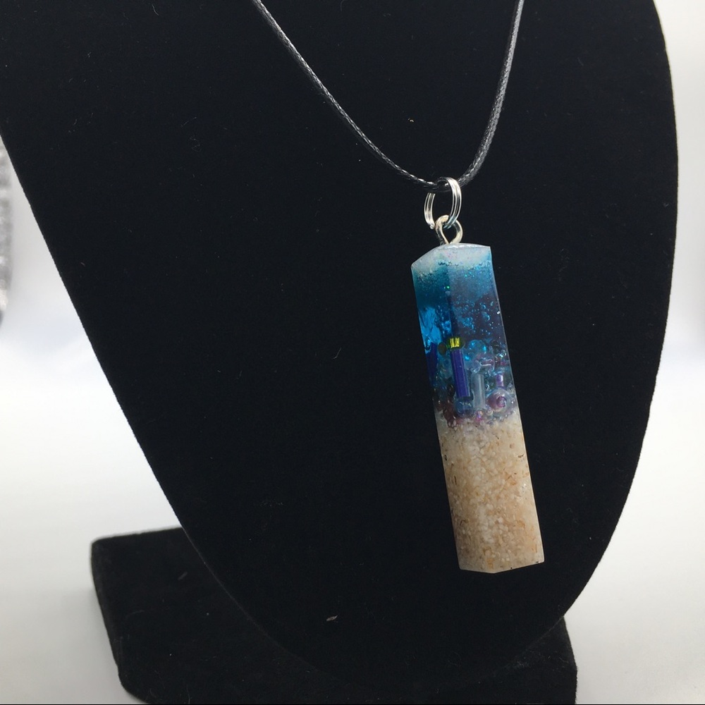 Handmade Ocean Necklace - Picture 2 of 9